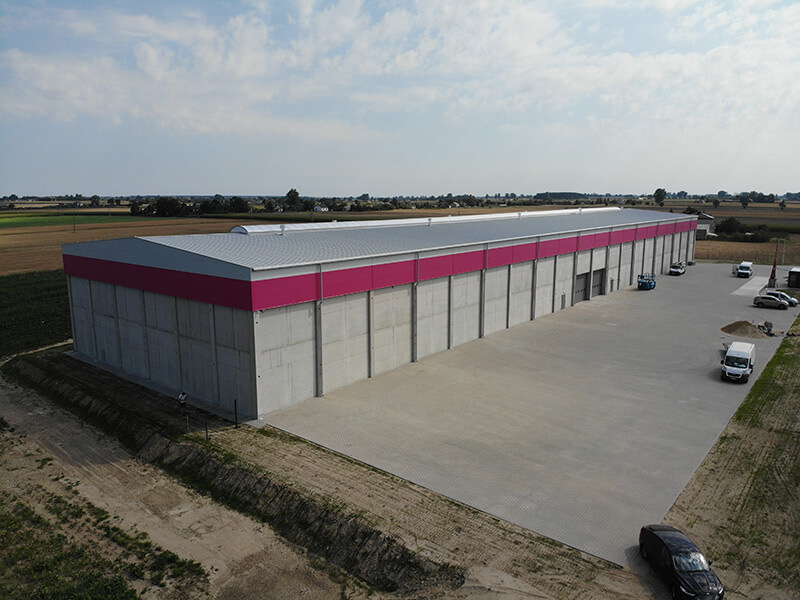 Dombud - Hala magazynowa Jujka - Kutno